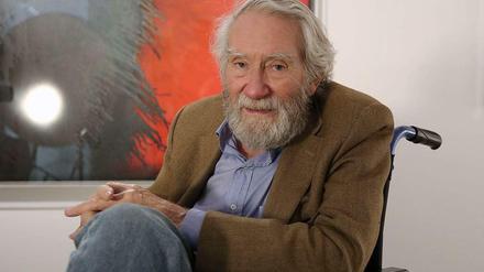 Otto Piene einen Tag vor seinem Tod.