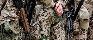 Die letzten aus Kabul ausgeflogenen Bundeswehrsoldaten kommen am 27. August 2021 in Wunsdorf an.
