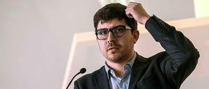 Der Berliner Landeschef der Piraten: Christopher Lauer. 