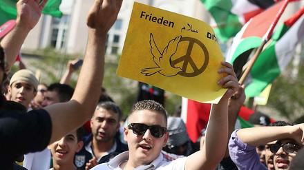 Pro-Gaza-Demonstration am Freitag in Essen