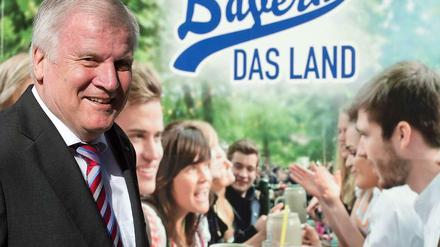 Horst Seehofer in heimischen Gefilden.