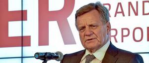 Will Schönefeld für Billigflieger und Regierungsbesuche nutzen: Hartmut Mehdorn.