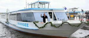 Im März 2014 wurde die neue Wannseefähre eingeweiht.