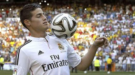 Real Madrid hat sich einen Star gekauft: James Rodriguez.