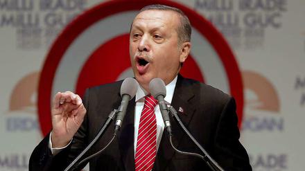 Der türkische Ministerpräsident Recep Tayyip Erdogan.