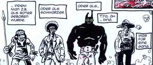 Die glorreichen Vier: Das Heldenquartett aus „Keiner killt so schön wie Rocco“.