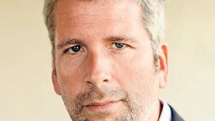 Der deutsche Kabarettist und Radiomoderator Dirk Stermann.