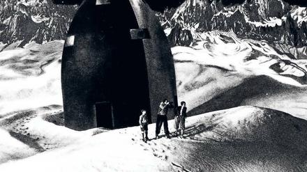 Mondlandung im Film, ohne Ton und in Schwarzweiß: So manche Idee von Hermann Oberth, dem wissenschaftlichen Beraters des Stummfilmklassiker „Frau im Mond“ von 1929, schaffte es bis in die reale Mondlandemission.