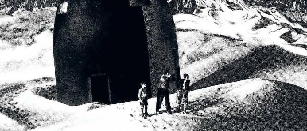 Mondlandung im Film, ohne Ton und in Schwarzweiß: So manche Idee von Hermann Oberth, dem wissenschaftlichen Beraters des Stummfilmklassiker „Frau im Mond“ von 1929, schaffte es bis in die reale Mondlandemission.