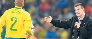 Zweite Chance. Den ehemaligen Stuttgarter Carlos Dunga nennen sie in Brasilien auch „o alemao“, den Deutschen. Dunga war bereits bei der WM 2010 Brasiliens Trainer.