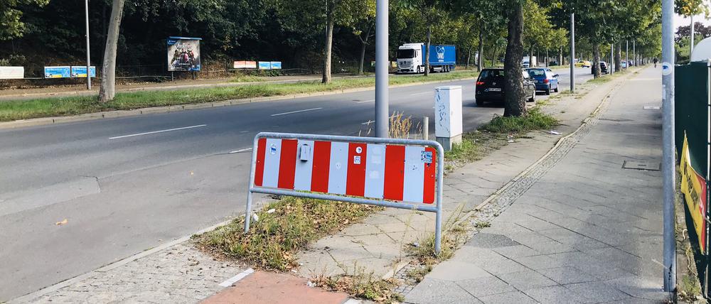 Kein Durchkommen.