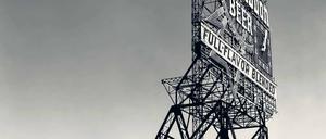 Big Country. 1946 fotografierte Evans das „Pabst Blue Ribbon Sign“ in Chicago, Illinois. 