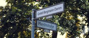 Provisorisch schon mal umbenannt: der Hindenburgdamm.