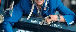 Hier geht's lang. Heidi Hetzer will zwei Jahre lang unterwegs sein.