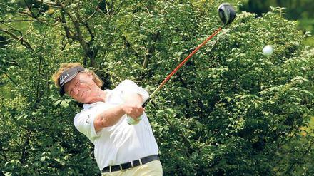 Gut in Schwung. Bernhard Langer gewann am vergangenen Wochenende die Senior British Open mit einem Rekordvorsprung von 13 Schlägen.