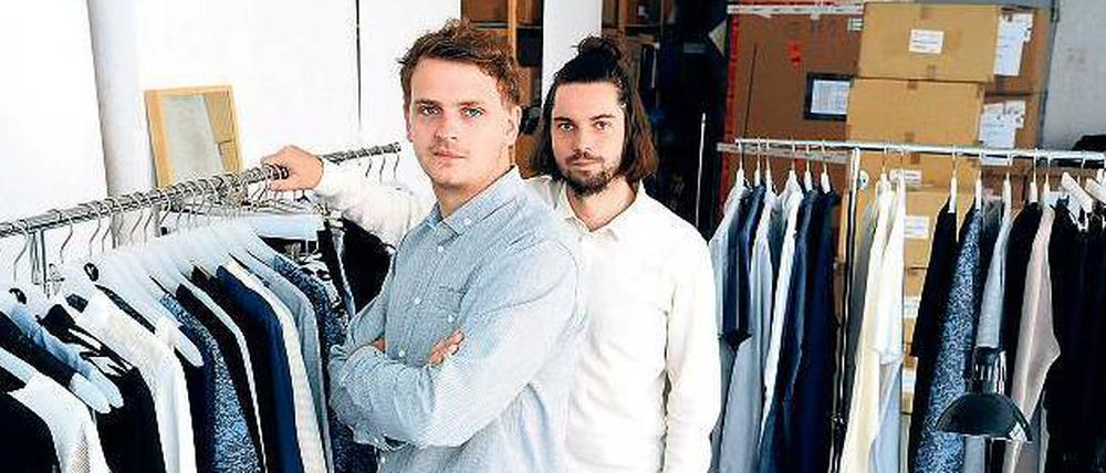 Frisur. Das sind Stephan Sunder-Plassmann und Thies Meyer. 