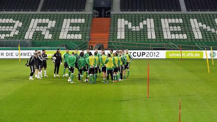 Kein Bild mit Zukunft. Die deutsche Fußball-Nationalmannschaft macht um Bremen künftig einen Bogen.