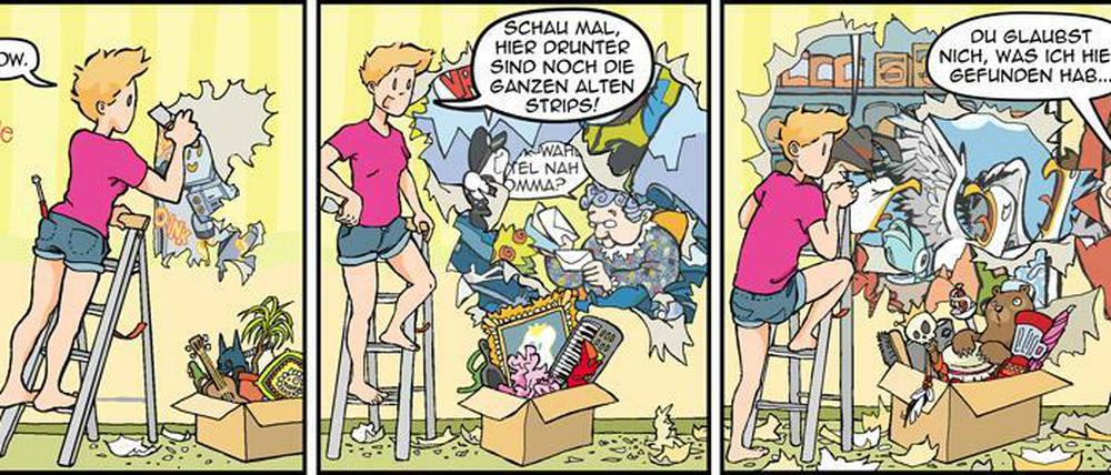 Das Ende ist nah! In den Strips der vergangenen Wochen thematisierte Naomi Fearn das bevorstehende Aus ihrer Reihe.