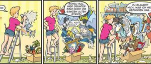 Das Ende ist nah! In den Strips der vergangenen Wochen thematisierte Naomi Fearn das bevorstehende Aus ihrer Reihe.
