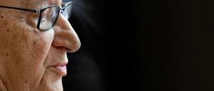 Egon Bahr (1922 - 2015). SPD-Politiker und Gestalter der Ostpolitik.