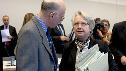Norbert Lammert und Annette Schavan.