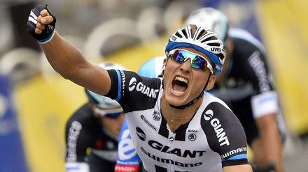 Letzter Schrei. Marcel Kittel gewann die Schlussetappe der 101. Tour de France.