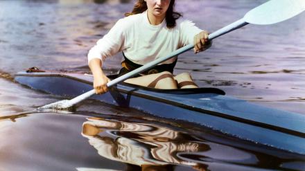 Beginn einer unglaublichen Karriere. Die 18-jährige Birgit Fischer holt 1980 in Moskau ihren ersten von acht Olympiasiegen im Kanurennsport.