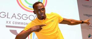 Nicht besonders begeistert: Usain Bolt hält nicht viel von den Commonwealth Games.
