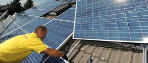 Rund 40 Prozent der hierzulande installierten Solarstromkapazitäten befinden sich in Bayern und Baden-Württemberg.