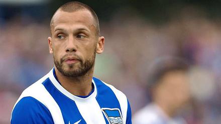 John Heitinga dürfte seinen Platz in Herthas Stammelf sicher haben.