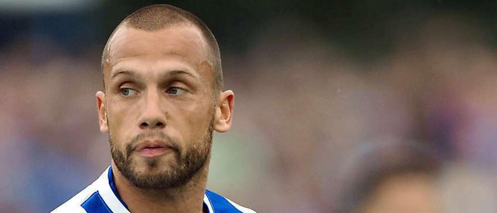 John Heitinga dürfte seinen Platz in Herthas Stammelf sicher haben.