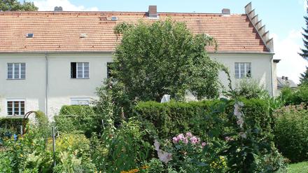 Die von Paul Mebes entworfene Gartenstadt an der Berlepschstraße besticht vor allem durch ihre Mietergärten und Lauben direkt am Haus.