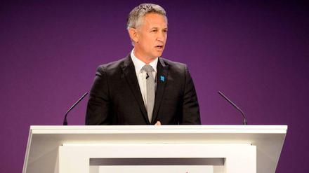 Gary Lineker (hier bei der Auslosung des Olympischen Fußballturniers 2012): "Ekelerregend"