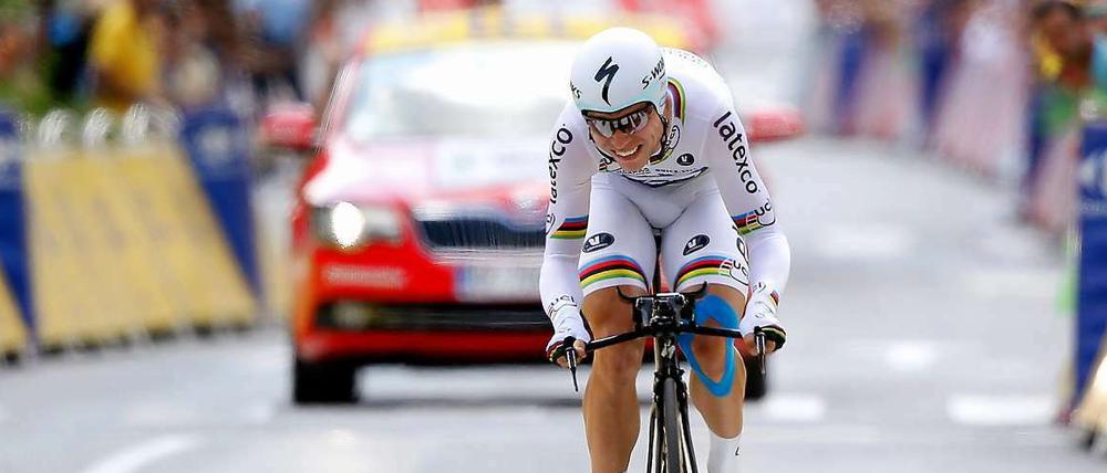 Tony Martin feierte zum ersten Mal zwei Tageserfolge in einer Tour-Ausgabe.