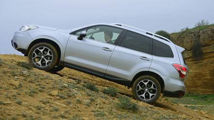 Spezialist: In Deutschland fährt der Subaru Forester in der Nische, doch vor allem in bergigen Regionen spielt er seine Stärken aus.