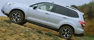 Spezialist: In Deutschland fährt der Subaru Forester in der Nische, doch vor allem in bergigen Regionen spielt er seine Stärken aus.