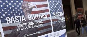 Argentinien will seine Gläubiger auszahlen - nicht aber die US-Hedgefonds.