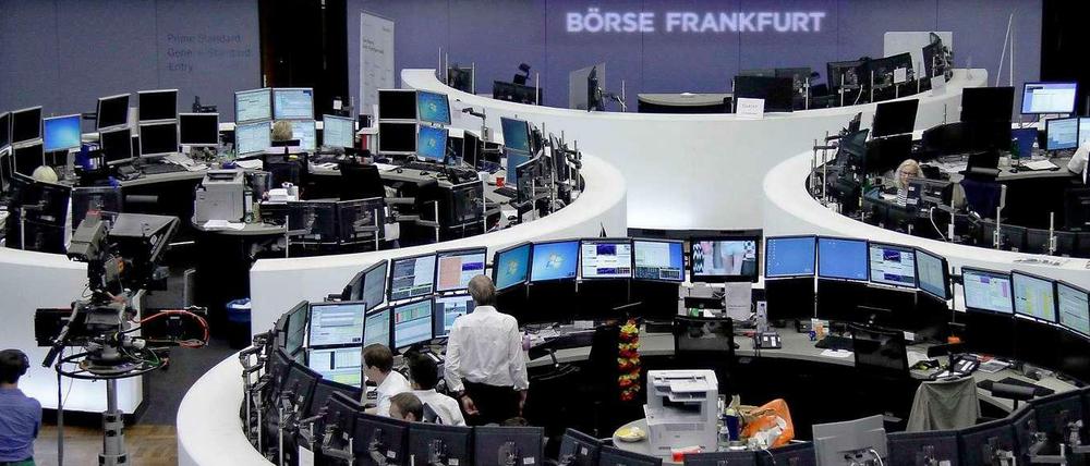 Börse in Frankfurt. 