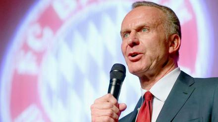 Bayern-Vorstand Rummenigge: Financial Fairplay ins Bundesliga-Lizenzierungsverfahren.