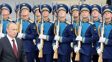 Umzingelt von Feinden? Russlands Präsident Wladimir Putin.