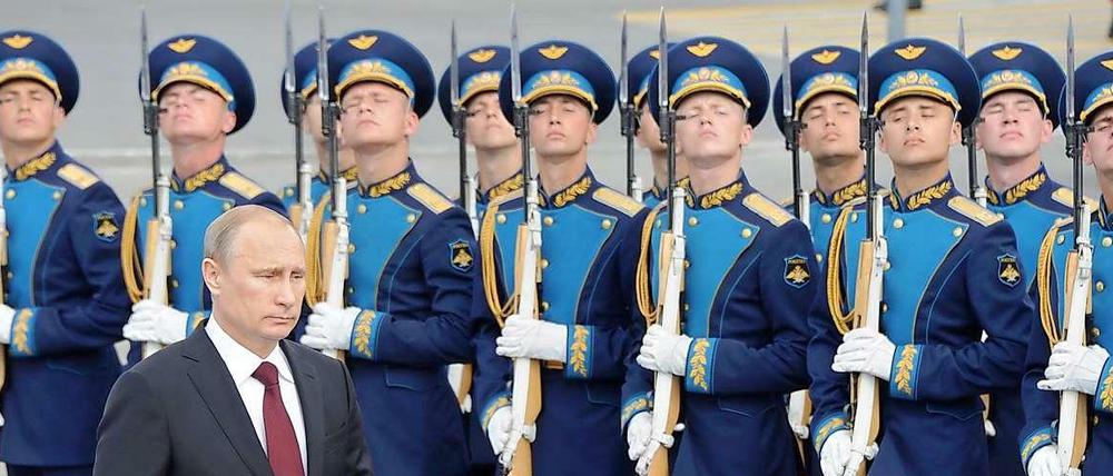 Umzingelt von Feinden? Russlands Präsident Wladimir Putin.