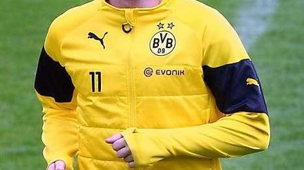 Marco Reus läuft sich warm.
