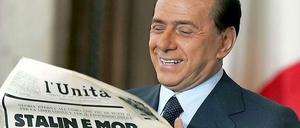 Sogar Silvio Berlusconi las die "L'Unita".