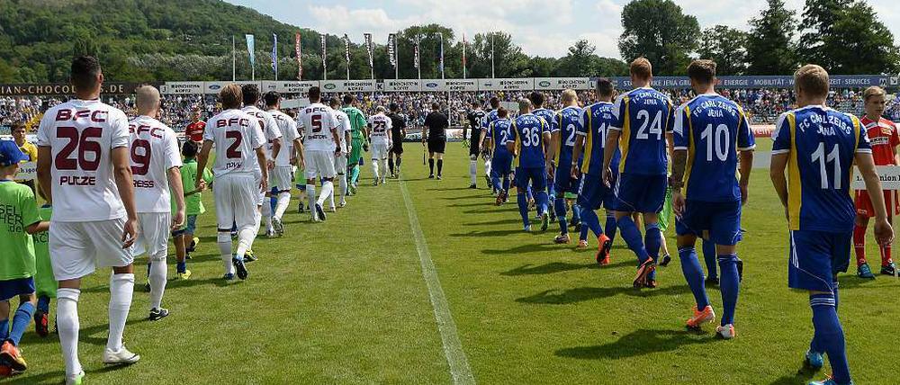 Hoffnungsvolle gegen ungewisse Zukunft. Was wird aus dem BFC und was aus Jena?