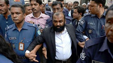 Delwar Hossain, Textilfabrikbesitzer in Bangladesch.