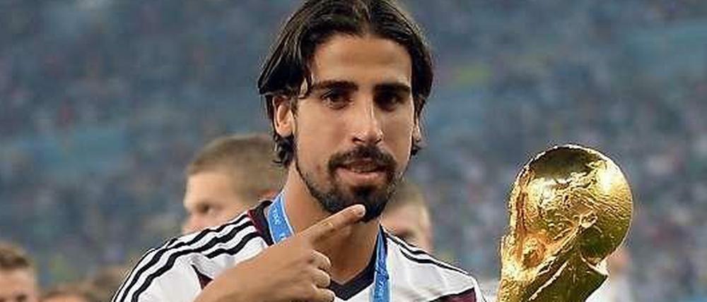 Sami Khedira äußert sich momentan nicht zu seiner Zukunft.