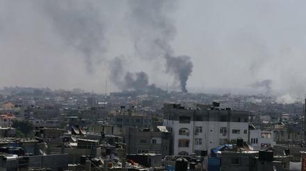 Rafah im Bombenhagel. 