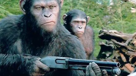 Ave Caesar? Affe Caesar! Hinter der Maske steckt Andy Serkis. 