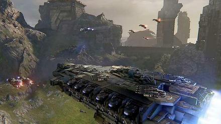 Yager entwickelt derzeit das PC-Spiel "Dreadnought", in dem Fünferteams mit gewaltigen Raumschiffen gegeneinander antreten. Auf schnelle Reaktionen kommt es bei "Dreadnought" weniger an als auf die richtige Strategie.