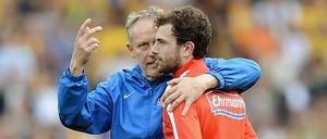 Freiburgs Trainer Christian Streich und sein Star.